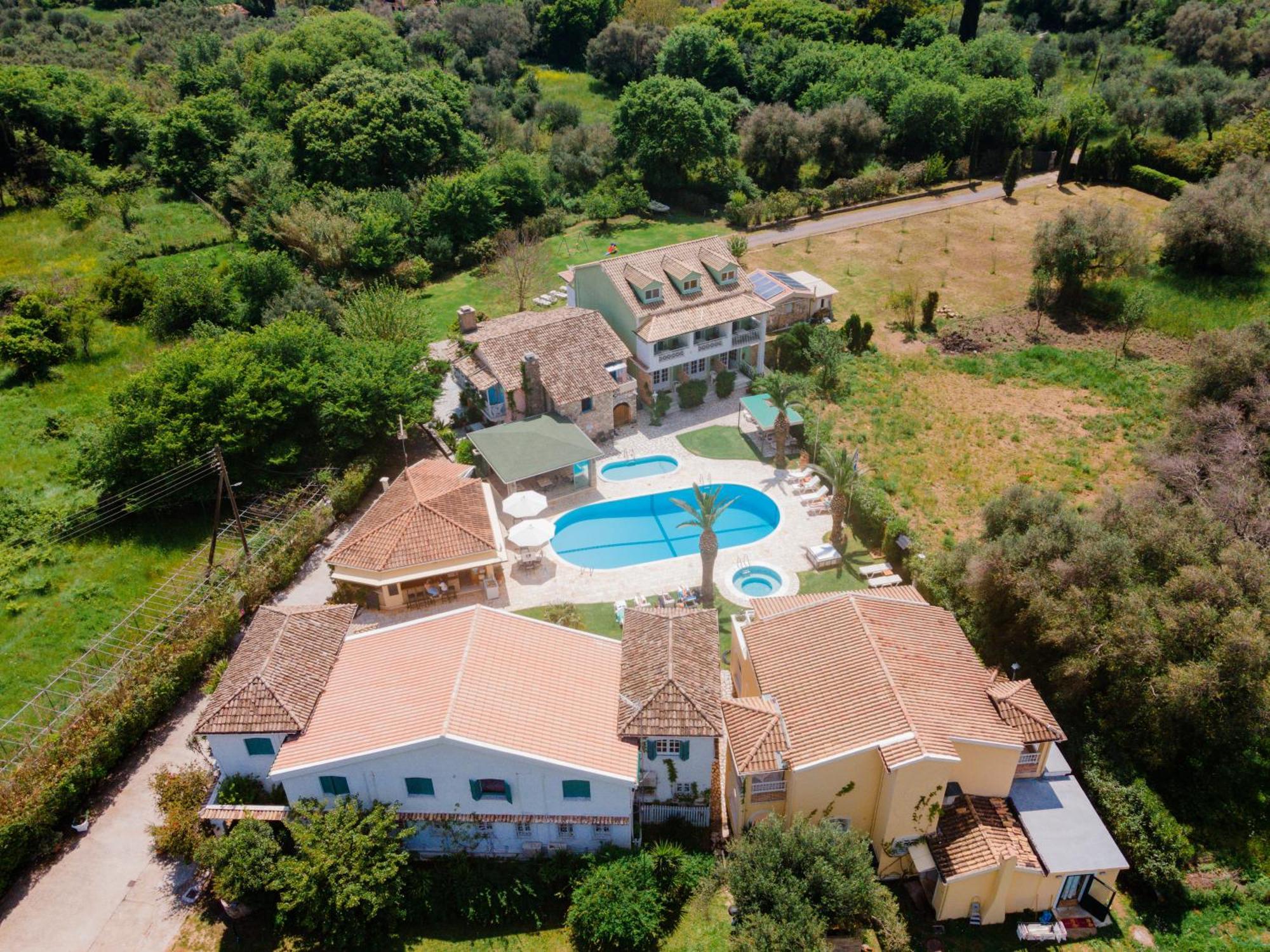 Valentino Corfu Aparthotel Ypsos Eksteriør bilde